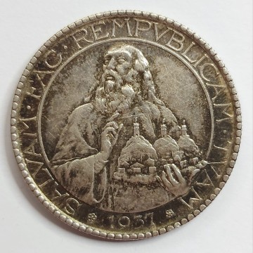 San Marino 20 lire 1937...