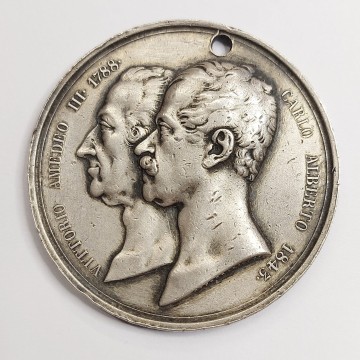 Rara medaglia 1843 Reale...