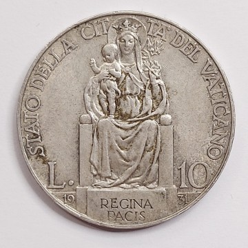 Vaticano splendida 10 lire...