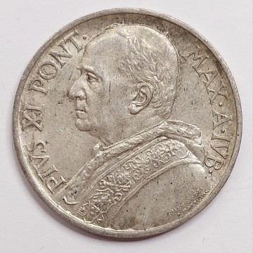 Vaticano 5 lire 1933 1934...