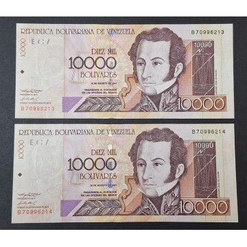 Venezuela 10000 bolivares...