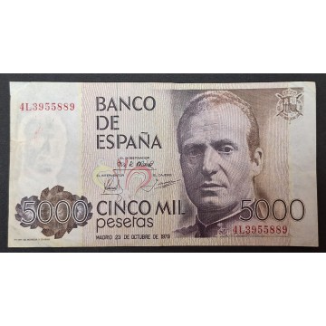 Spagna España 5000 pesetas...