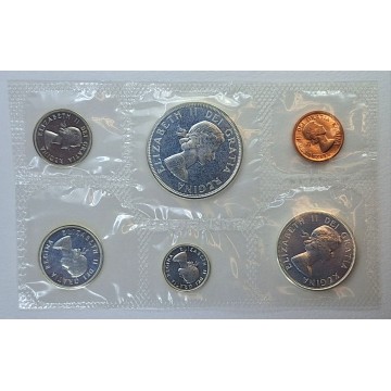 Canada Coin Set dollar 6 pz...