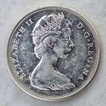 Canada 1/2 half dollaro...