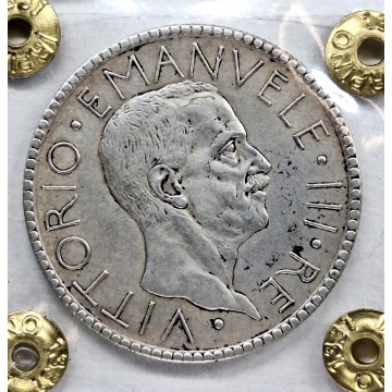 Regno d'Italia 20 lire 1927...